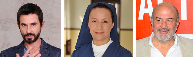 Santi Millán, Blanca Portillo y Jesús Bonilla