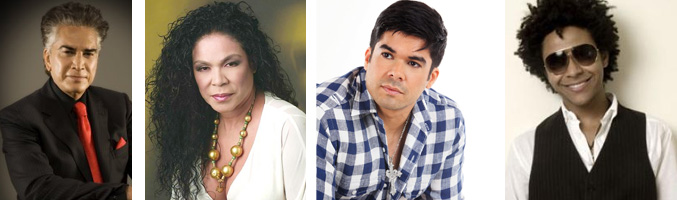 El Puma, Eva Ayllón, Jerry Rivera y Kalimba