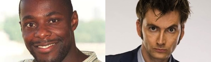Se rumoreó que Paterson Joseph (izquierda) sustituiría a David Tennant (derecha) en el papel de El Doctor
