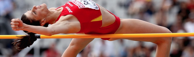 Ruth Beitia en los Juegos Olímpicos de Londres 2012