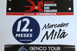 Dorsal Mercedes Milá en Mongolia