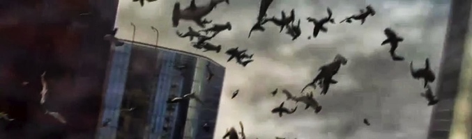Los tiburones vuelan en "Sharknado"