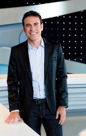 Felipe del Campo en el plató de &#39;Tiki-Taka&#39;