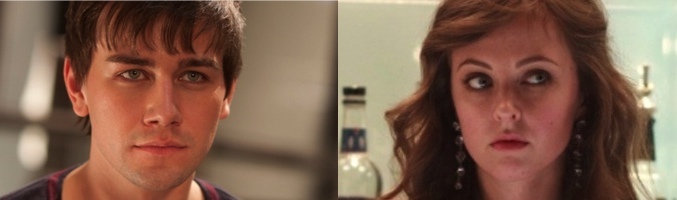 Torrance (Sam Besht) y Danni (Katharine Isabelle), principales apoyos de Balagan en 'Jaque Mate'