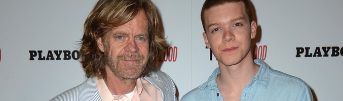 William H. Macy y Cameron Monaghan de 'Shameless' en la Comic-Con 2012