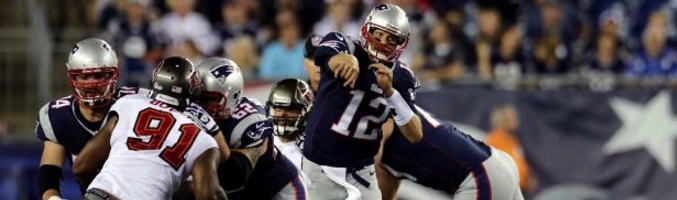 Partido de la pretemporada de la NFL entre los Tampa Bay Buccaneers y New England Patriots