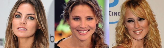 Amaia Salamanca (izquierda), Elsa Pataky (centro) y Carolina Cerezuela (derecha)