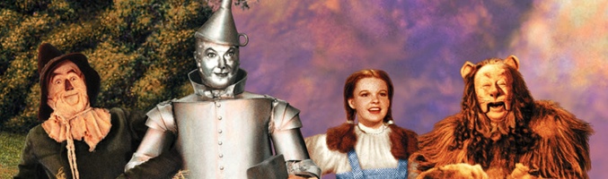 Protagonistas de la película "El mago de Oz"
