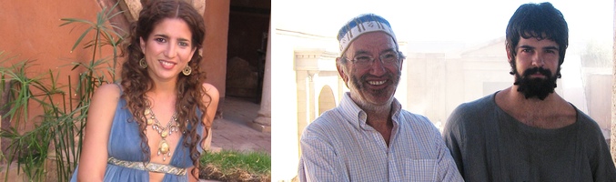 Lucia Jiménez, Simón Andreu y Miguel Ángel Silvestre en &#39;Ben Hur&#39;