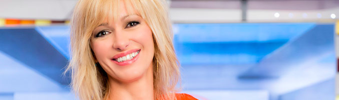 Susanna Griso en el plató de 'Espejo público'