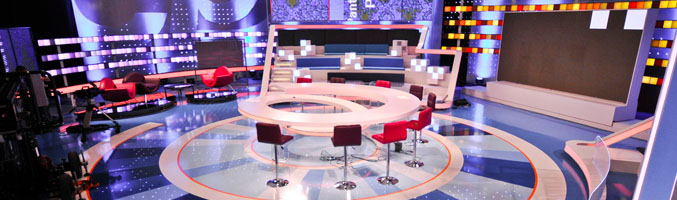 Set del plató de 'EP' en su octava temporada