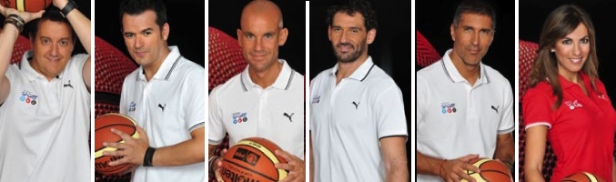 Antoni Damiel, Antonio Sánchez, Ramón Fuentes, Garbajosa, José Miguel Antúnez, Mª Victoria Albertos