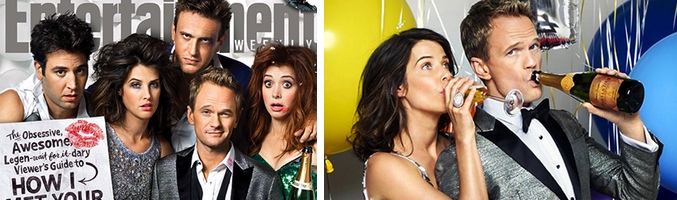 Los protagonistas de &#39;Cómo conocí a vuestra madre&#39;. &lt;span&gt;Fuente: Entertainment Weekly&lt;/span&gt;