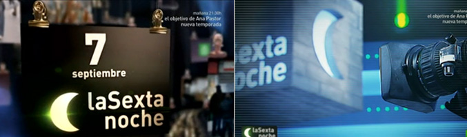 Imágenes de la promo 'laSexta noche'