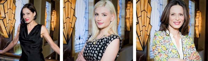 Natalia Millán, Miriam Giovanelli y Aitana Sánchez-Gijón