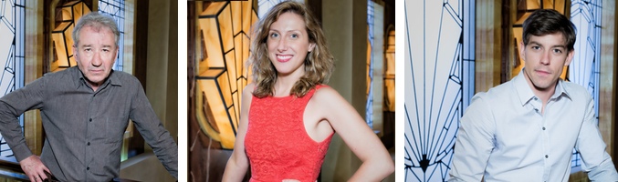 José Sacristán, Cecilia Freire y Adrián Lastra