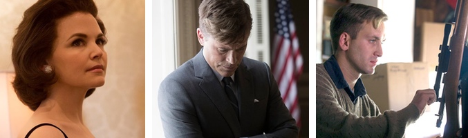 Ginnifer Goodwin, Rob Lowe y Will Rothlaar en 'Killing Kennedy'