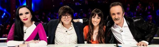 Alaska, Luis Piedrahita, Almudena Cid y Santi Rodríguez