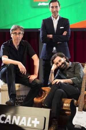 Toni Garrido, Javier Limón y David Trueba en 'Un lugar llamado mundo'
