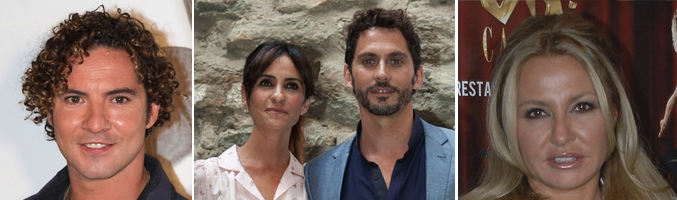 David Bisbal, Melani Olivares, Paco León y Cristina Tárrega