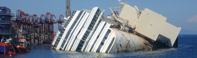 El reflotamiento del Costa Concordia