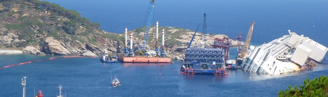 Imagen del especial de Discovery Max sobre el Costa Concordia