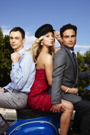 Parsons, Cuoco y Galecki <span>Fuente: TV Guide</span>