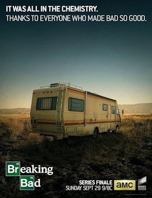 Poster final de 'Breaking Bad'