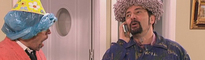 Capítulo "Un cromo de Iniesta, unos payasos justicieros y un velatorio" de 'La que se avecina'