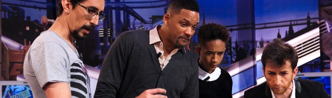 Will Smith y Jaden Smith junto a Pablo Motos
