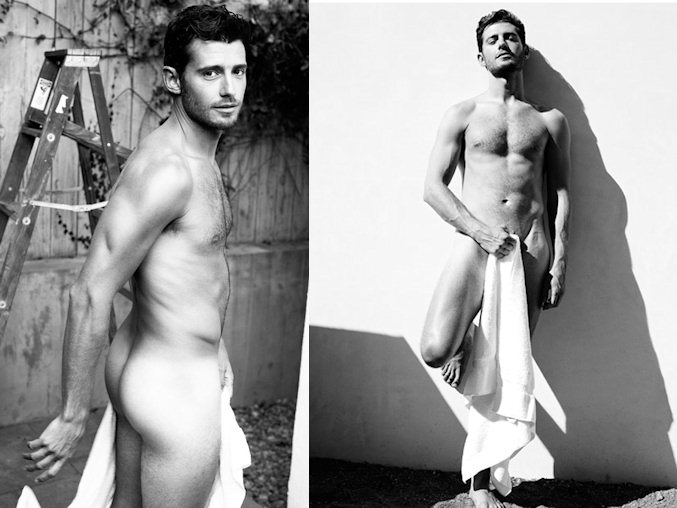 Julian Morris posa desnudo en la revista Wonderland