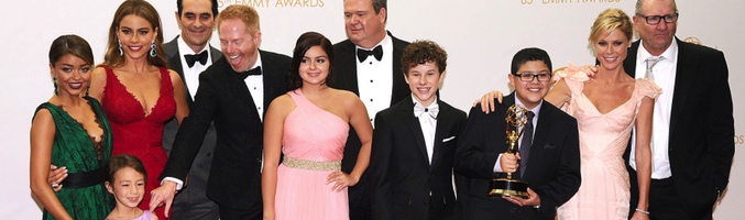 Los protagonistas de 'Modern Family' en los Emmy