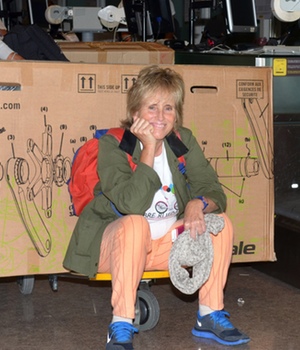 Mercedes Milá, preparada para viajar a Mongolia