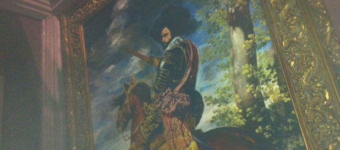 El Conde Duque de Olivares de Diego Velázquez con la cara de Gary Piquer
