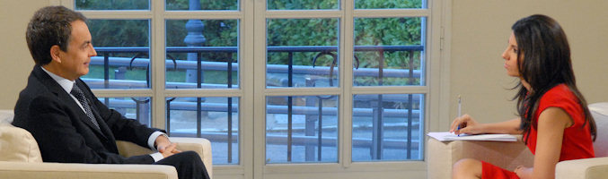 Ana Pastor ya entrevistó a José Luis Rodríguez Zapatero en 'Los desayunos de TVE'