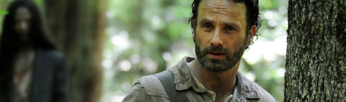 Andrew Lincoln en la cuarta temporada de 'The Walking Dead'
