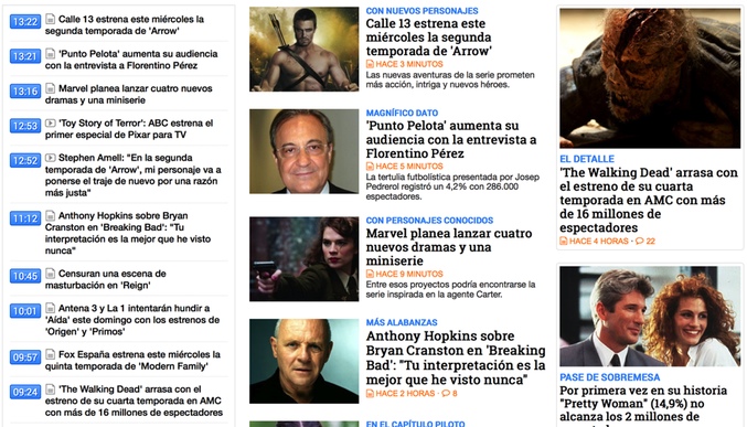 Lo último a la izquierda, criterio editorial a la derecha