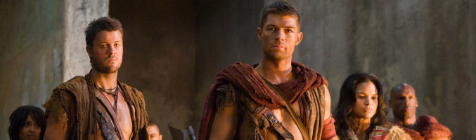 Liam McIntyre en uno de los capítulos de 'Spartacus: Venganza'