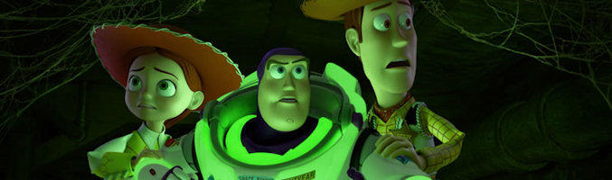 Jessie, Buzz y Woody en 'Toy Story of Terror'
