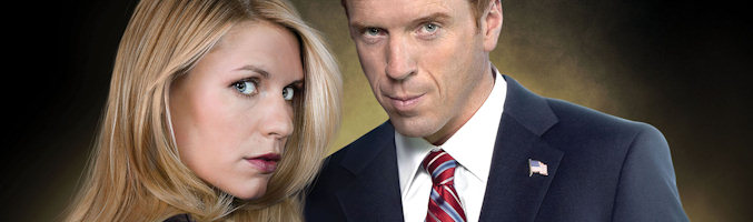 Claire Danes y Damian Lewis en la tercera temporada de 'Homeland'