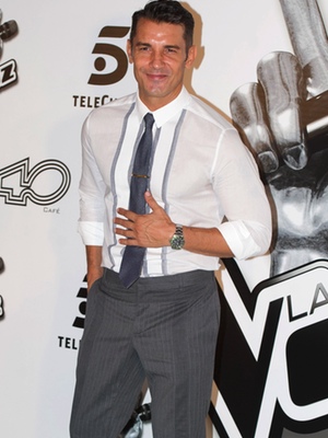 Jesús Vázquez en la presentación de &#39;La voz 2&#39;
