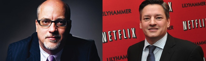 John Fithian y Ted Sarandos