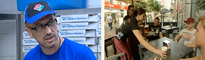 Domino&#39;s Pizza y MRW