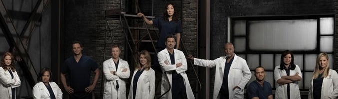 Protagonistas de la décima temporada de 'Anatomía de Grey'