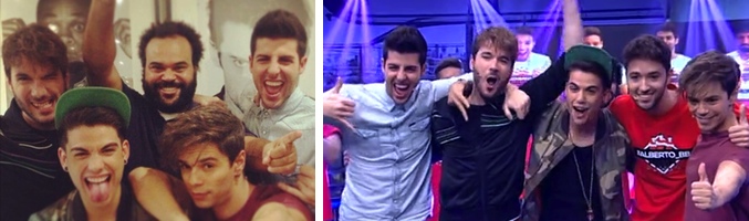 La Boy Band de 'El Hormiguero' al completo y junto a Carlos Jean