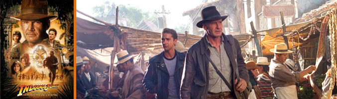 "Indiana Jones y el reino de la calavera de cristal"