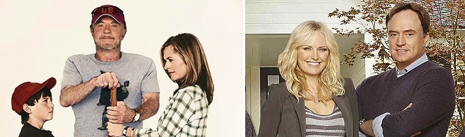 Protagonistas de 'Back in the Game' y 'Trophy Wife'