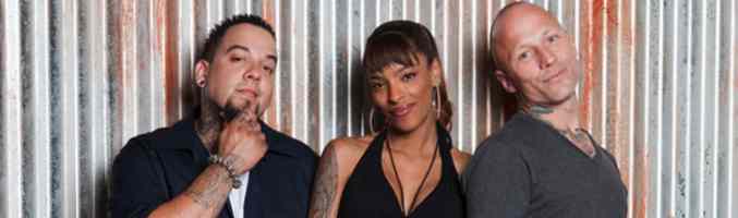 Big Gus, Jazmín Rodríguez y Tommy Helm, presentadores de &#39;Pesadillas en su tinta&#39;