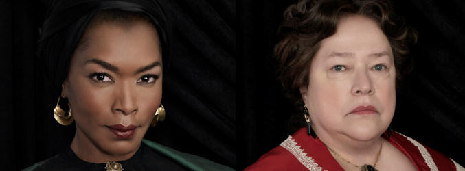 Angela Bassett y Kathy Bates, Marie Laveaux y Madame LaLaurie en 'American Horror Story'