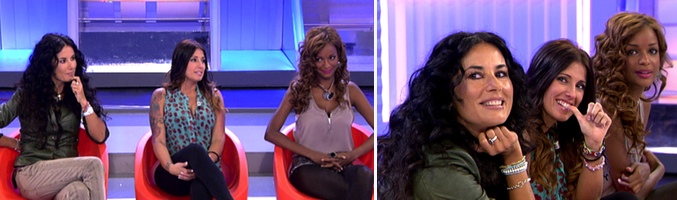 Yolanda, Susana y Liz de 'Mujeres y hombres y viceversa'